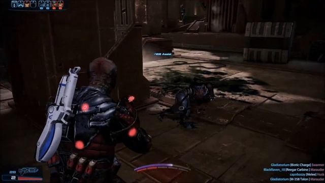 Mass Effect 3 Multiplayer Batarian Brawler Vanguard PC Gold Gameplay смотреть онлайн