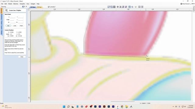 Learn to 3D model in Vectric Aspire. Episode 1- Convert a 2D bitmap image into a 3D model. смотреть онлайн