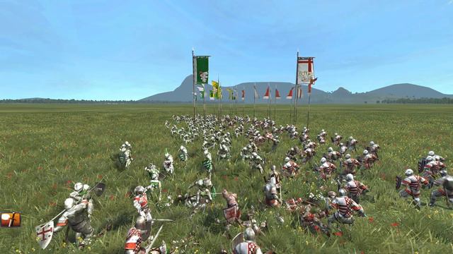 Medieval 2 Total War | [Poland] Dismounted Polish Knights vs [Milan] Dismounted Men At Arms смотреть онлайн