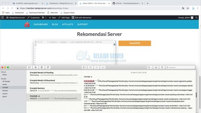 08. Setting Cronjob di server смотреть онлайн