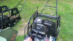 НАРОДНЫЙ мотобуксировщик МУЖИК. 500-я гусеница Композит. Лето 2024.