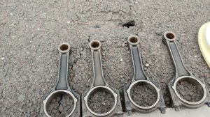 Разность в весе заводских шатунов 11186