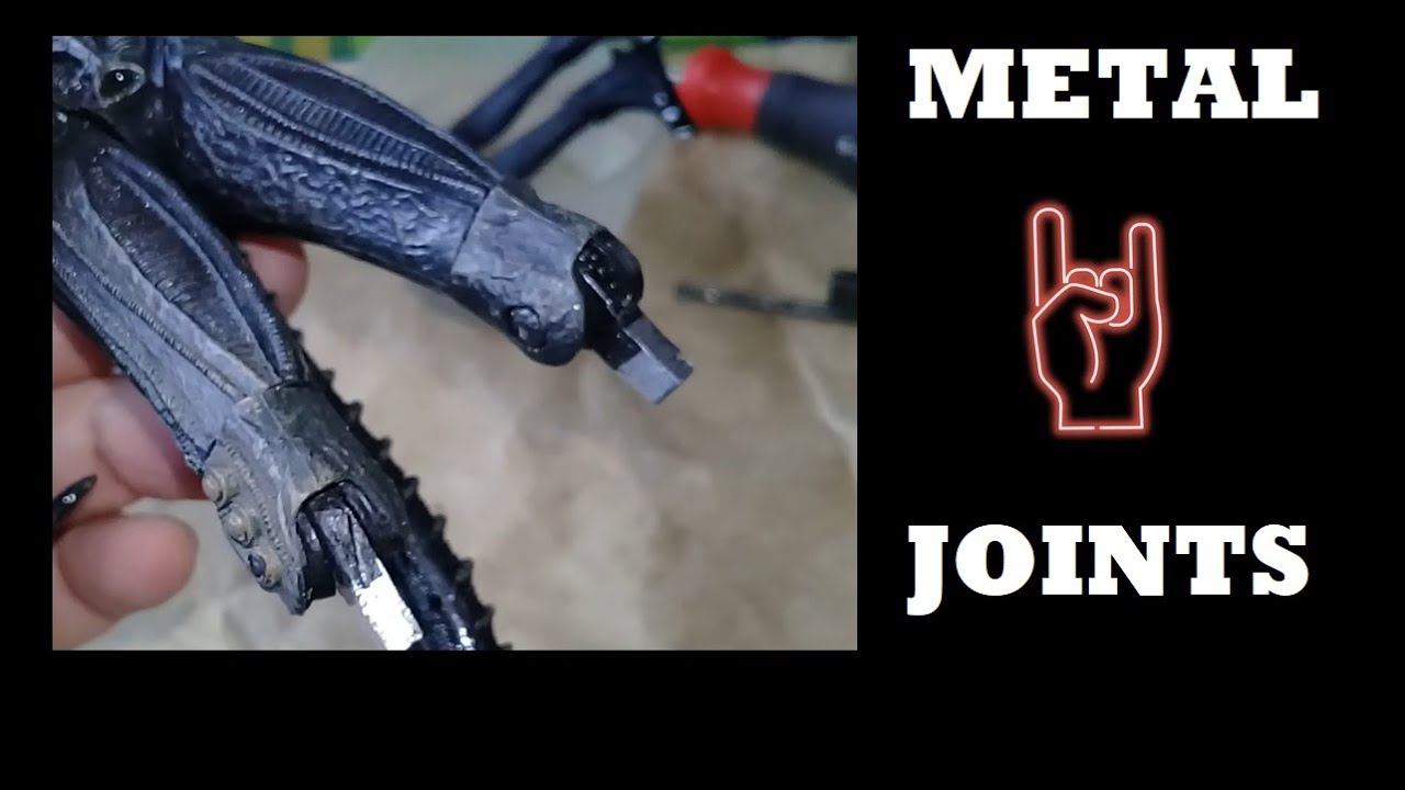 Neca's Joints Replaced With Metal! Fixing Video Tutorial! смотреть онлайн