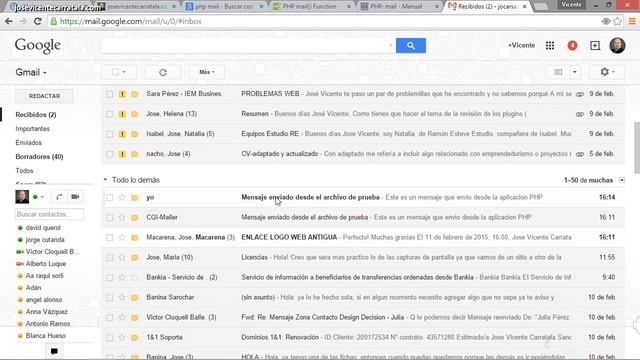 Taller de conexión a correo con PHP 01 Leer email смотреть онлайн