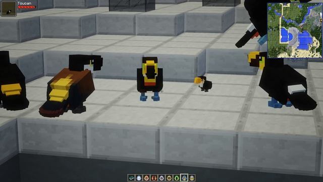 ZAWA v2.1 Animals Mod Update Showcase Animal Variants and Eggs Minecraft Animals 60FPS Ep56 смотреть онлайн