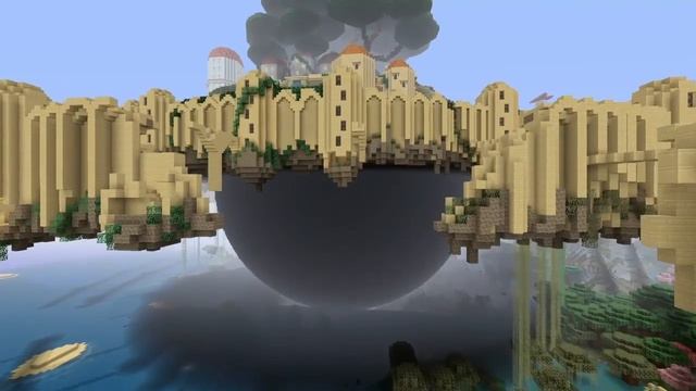 Minecraft The castle in the sky End of project смотреть онлайн
