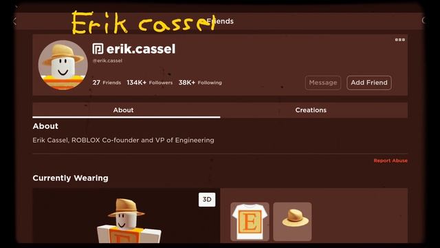 Roblox - erik.cassel смотреть онлайн