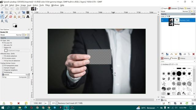 Business Card Mockup Tutorial with GIMP смотреть онлайн