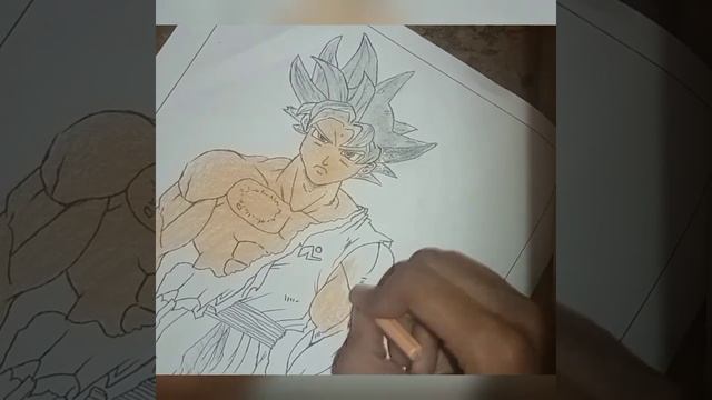 Goku drawing part-2 Coloring || Like aim-100 смотреть онлайн