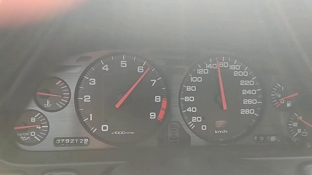 '91 Honda NSX, 80 - 180 km/h acceleration смотреть онлайн