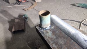 Обогреватель на газовой плите