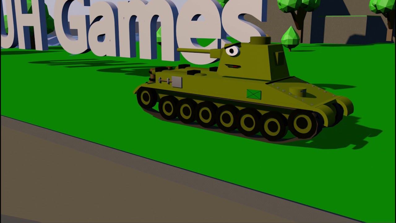 UHGames нитро. Супер анимация , танк 4 D