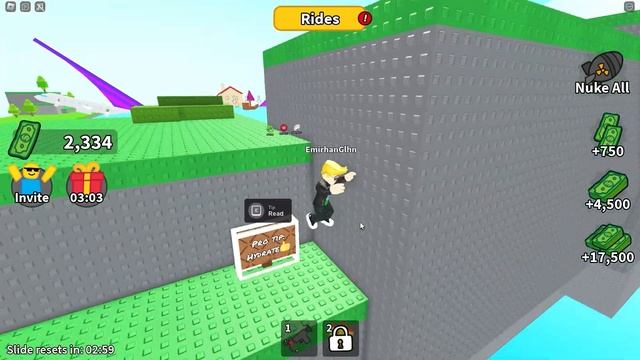 999,999,999 METRE YÜKSEKTEN AŞAĞIYA KAYDIM! ? Roblox Slide Down A Hill смотреть онлайн