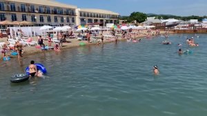 Геленджик. Пляж Тонкий мыс.