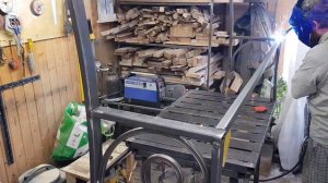 Скамейка своими руками из профильной трубы и трубогиба _mainc handmade