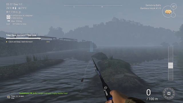 Fishing Planet - Tiber Dark Hornwort Fiber Line (New Mission Part 1) смотреть онлайн