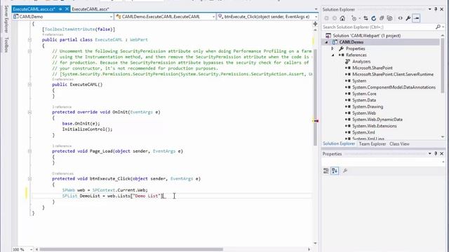 Using C# and CAML to query the list items in SharePoint - SPQuery смотреть онлайн