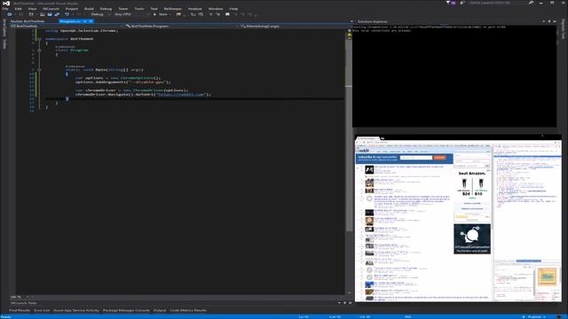 Web Scraping and Botting utilizing Selenium, Chrome and C# смотреть онлайн