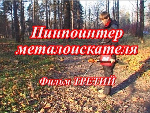 Пинпоинтер металлоискателя. Обнаружение центра цели без пинпоинтера. Учебный фильм 3. смотреть онлайн