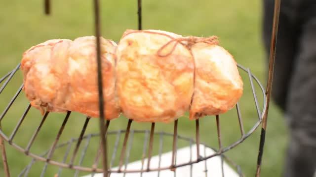 Рулет из курицы в тандыре. смотреть онлайн