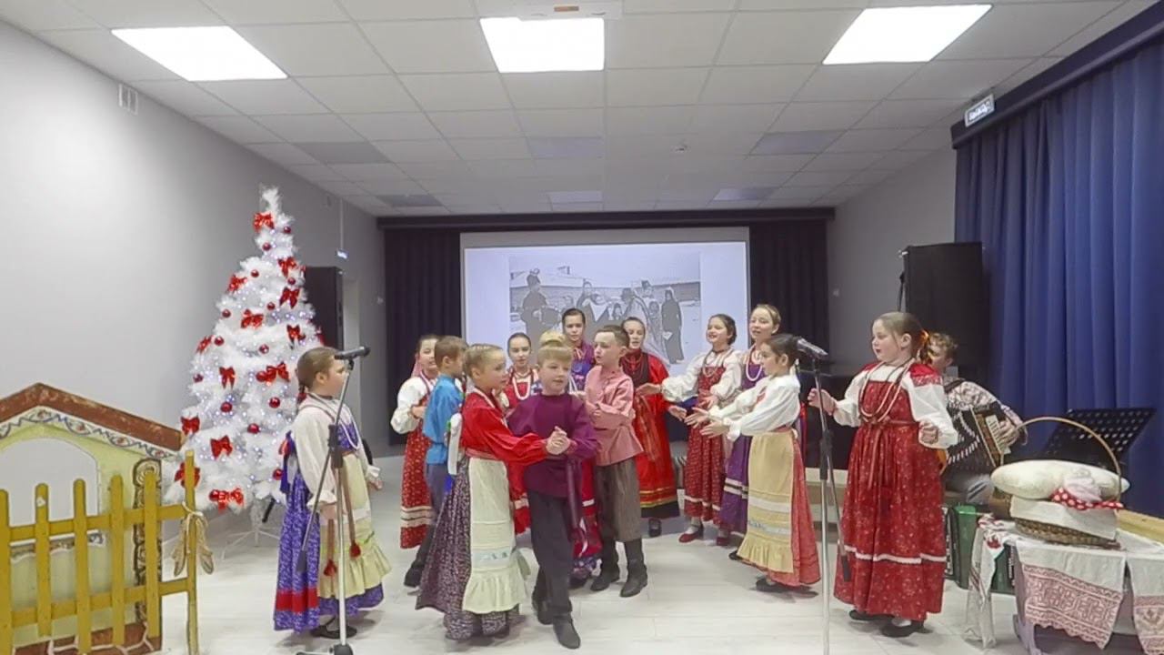 «Возле речки, возле моста» ¬– плясовая с. Клёповка Бутурлиновского р-на Воронежской области смотреть онлайн