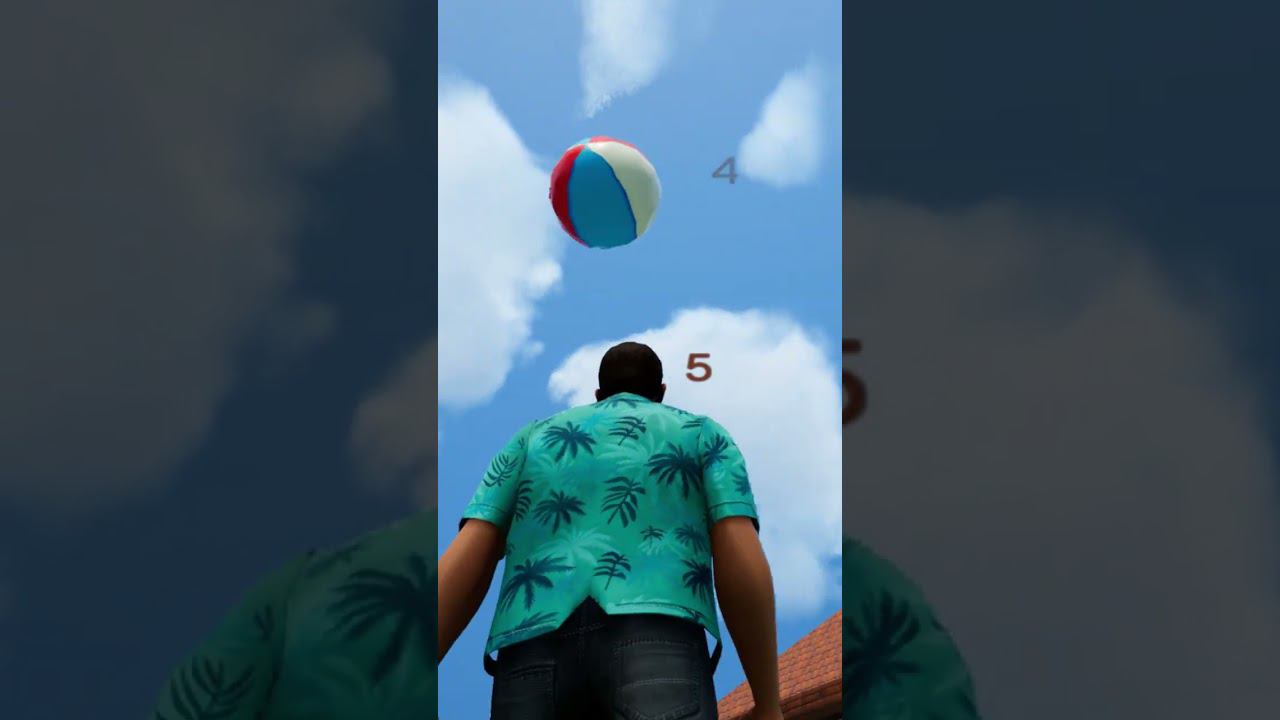 GTA Vice City Keepie-Uppy Beach Ball смотреть онлайн