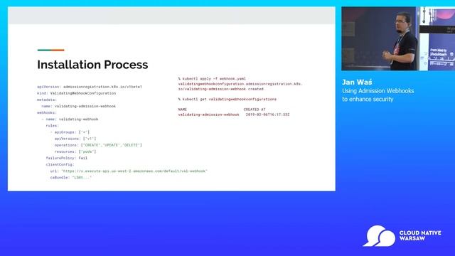 Kubernetes Track: Using Admission Webhooks to enhance security - Jan Waś смотреть онлайн
