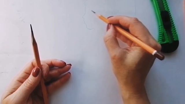 Как заточить карандаш для рисования портрета смотреть онлайн