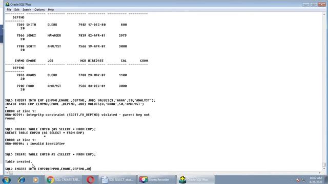 ORACLE CHP 2 LECT 22 смотреть онлайн