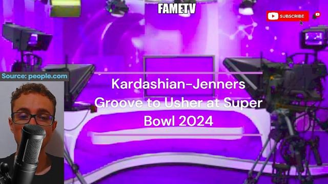 Kardashian-Jenners Groove to Usher at Super Bowl 2024 смотреть онлайн