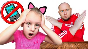 Настя и папа и Новые правила поведения для детей