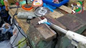 Как разобрать свечу зажигания, достать электрод, (для пескоструя).