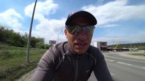 #1 Крым - Владивосток 11200 км на велосипеде. Старт и сразу испытание поломкой.mp4