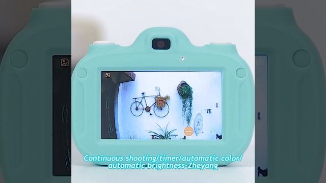 ZHEYANG FACTORY - 1080P WiFi video recording selfie filter 3 inch touch screen camera for children смотреть онлайн