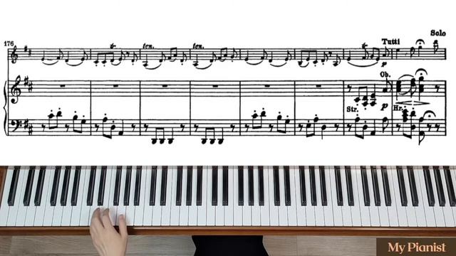 Beethoven - Violin Concerto In D, Op.61, 3rd Mov: Piano Accompaniment [Moderate]