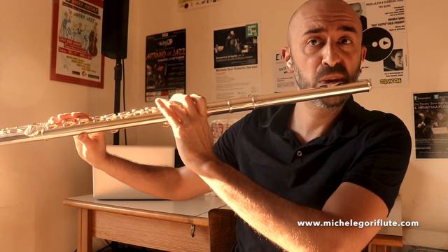 Gentle Rain on ALTO FLUTE | Jazz Flute смотреть онлайн