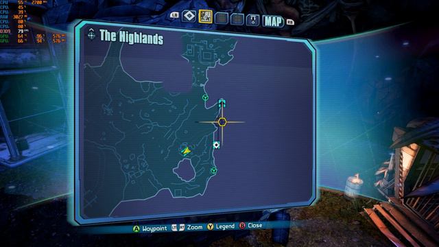 Borderlands 2 on Core 2 Quad Q6600 2.7GHz GTX 295 1080p High смотреть онлайн