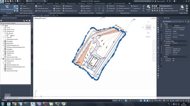 Как извлечь данные из поверхности в CIVIL 3D | PZU-11 смотреть онлайн