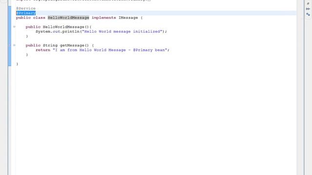 @PRIMARY ANNOTATION SPRING FRAMEWORK смотреть онлайн