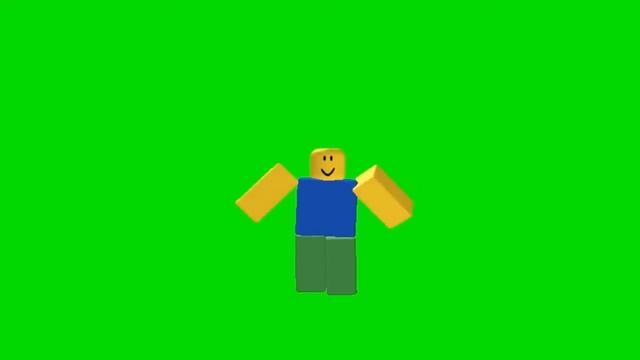 ROBLOX Green Screen - Dancing Noob 2 смотреть онлайн