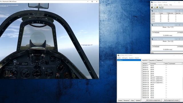 IL 2 Sturmovik Cliffs of Dover Blitz + JoyToKey плавный обзор хаткой смотреть онлайн