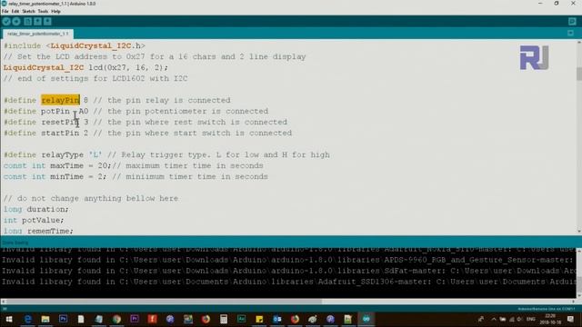 Home Automation: Robojax Relay Timer with LCD1602-I2C V 1.1 unlimited time смотреть онлайн