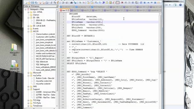 Notepad++ Folder as a Workspace смотреть онлайн