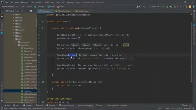 java interview questions and answers || JAVA 8 FUNCTIONAL INTERFACES || JAVA 8 NEW FEATURES смотреть онлайн