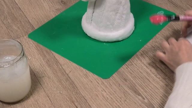 Cнегурочка из ваты своими руками | DIY смотреть онлайн