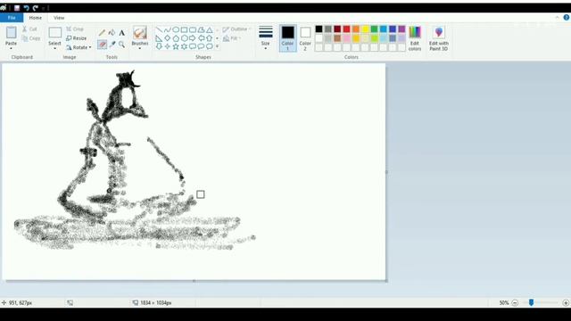 Om Namah Shivay | Lord shiva sketch | Microsoft Paint смотреть онлайн