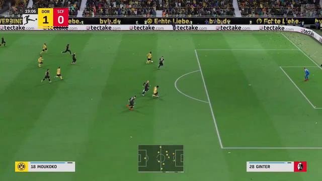 FIFA 23 Gameplay | Borussia Dortmund - SC Freiburg - 2022/2023 смотреть онлайн