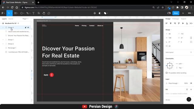 Design | Figma Web - Real Estate Website смотреть онлайн