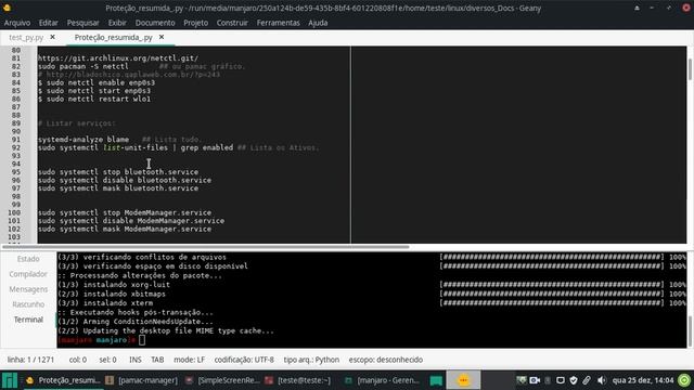 Ambiente de Estudo/Trabalho sem instalar o Linux. Manjaro 18 XFCE. смотреть онлайн