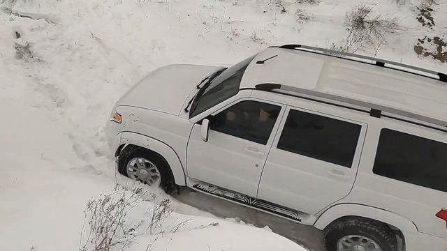Патриот на автомате. Испытания снегом